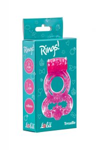 0114-63 Эрекционное кольцо Rings Treadle pink ― Секс Культура
