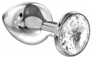 4010-01Lola Анальная пробка Diamond Clear Sparkle Large 4010-01Lola ― Секс Культура