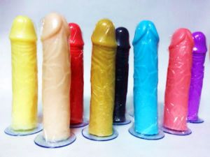 Мыло Пенис на присоске ароматизированное 17 см х 3 см ― Секс Культура