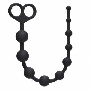 4201-01 Анальная цепочка Orgasm Beads Black ― Секс Культура