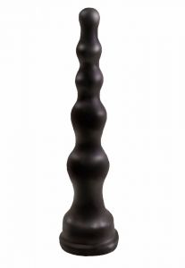42240 Плаг анальный черный 15 см х 3,5 см ― Секс Культура