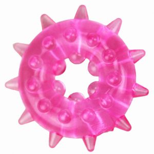 4712 Эрекционное кольцо розовое SNOWBALL ― Секс Культура