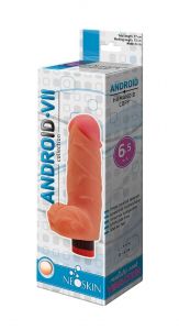 544403 Вибратор ANDROID в жесткой коробке из микрогофры 17 см х 6 см ― Секс Культура