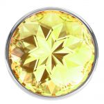 4009-02Lola Анальная пробка Diamond Yellow Sparkle Small 4009-02Lola