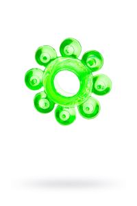 818001 Кольцо гелевое зеленое ― Секс Культура