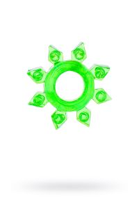 818002 Кольцо гелевое зеленое ― Секс Культура