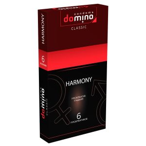 Презервативы DOMINO CLASSIC Harmony (гладкие) 6 шт.  ― Секс Культура