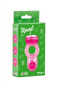 0114-73 Эрекционное кольцо Rings Ringer pink  ― Секс Культура